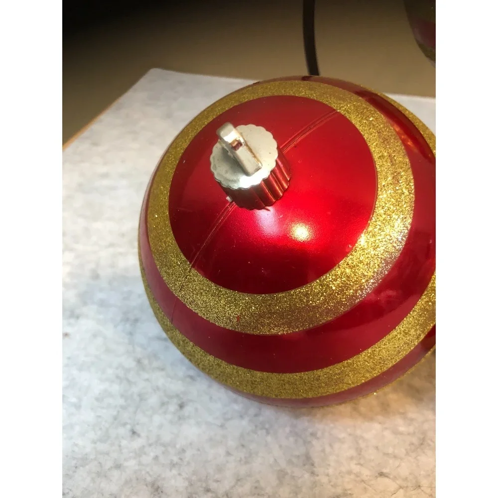 Lot of 7 ~ Miscellaneous Jumbo Christmas Ornaments
